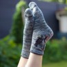 Chaussettes “Le corbeau à la clé” (PDF)