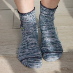 Socks “The crow with the key” (PDF)