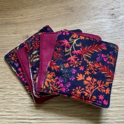 Lot de carrés démaquillants lavables réutilisables