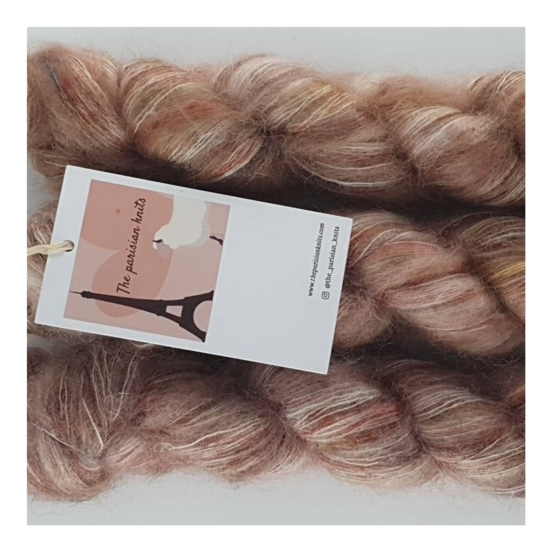 Mohair & soie - Grège