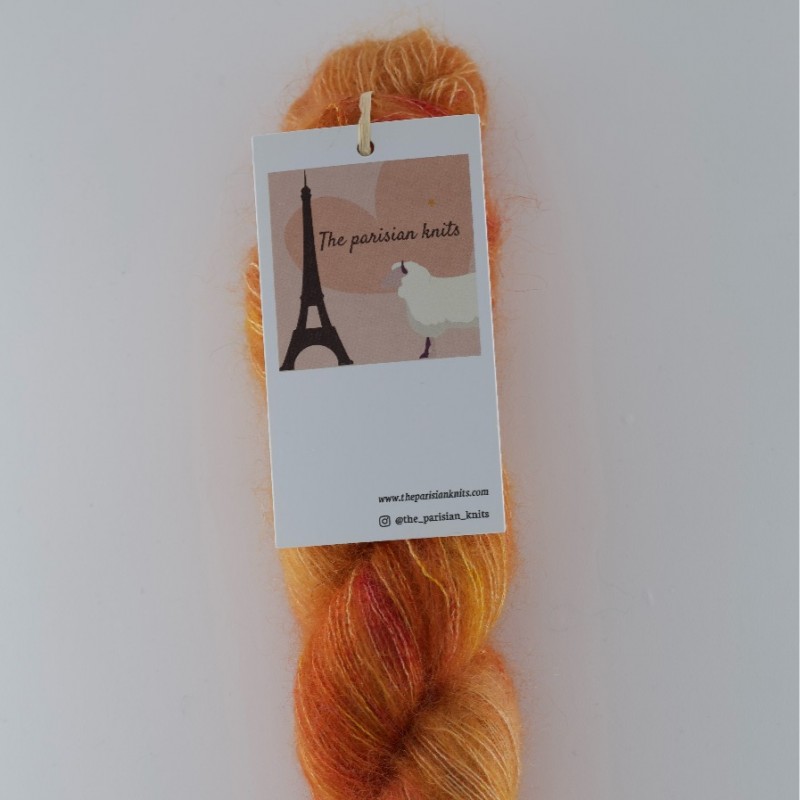Mohair silk - Flame