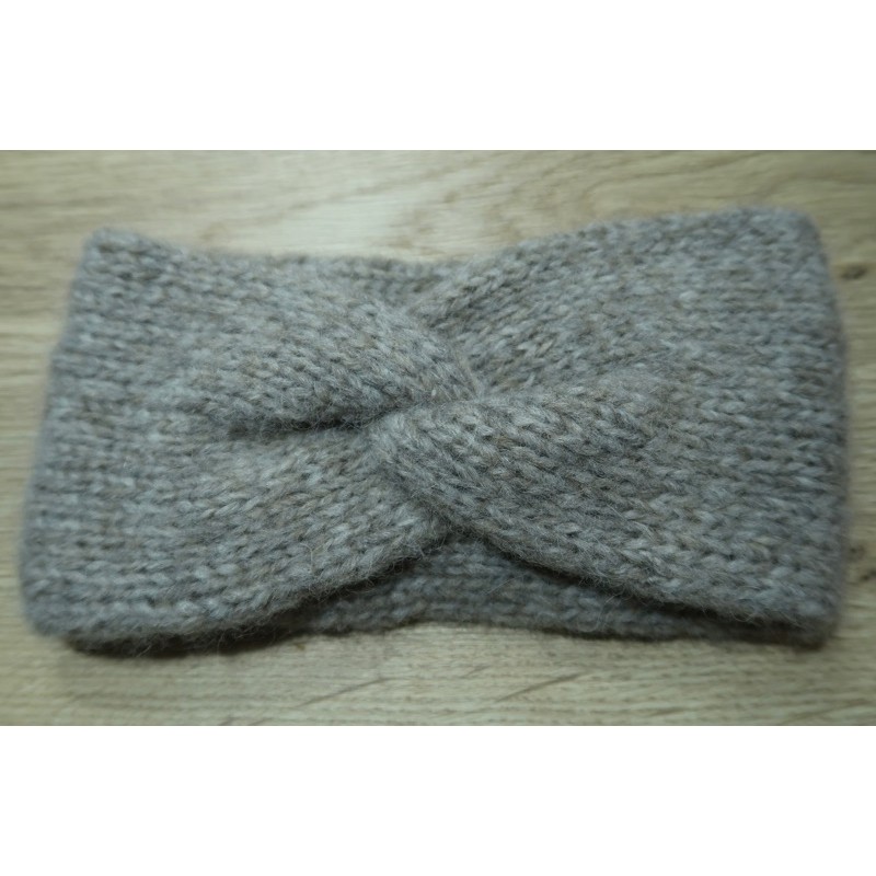 Hand knitted wool headband