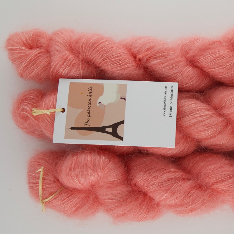 Mohair & soie - Blush