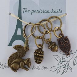 Stitch markers « forest...